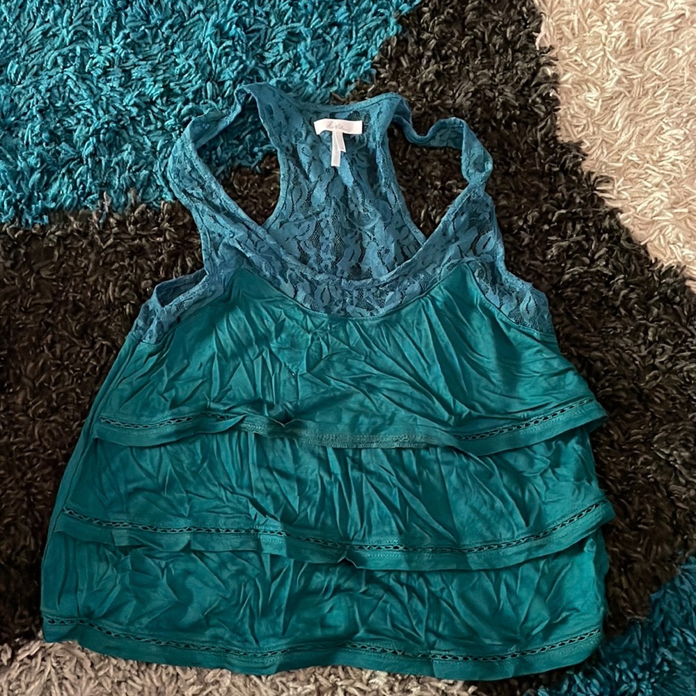 Turquoise Tank
